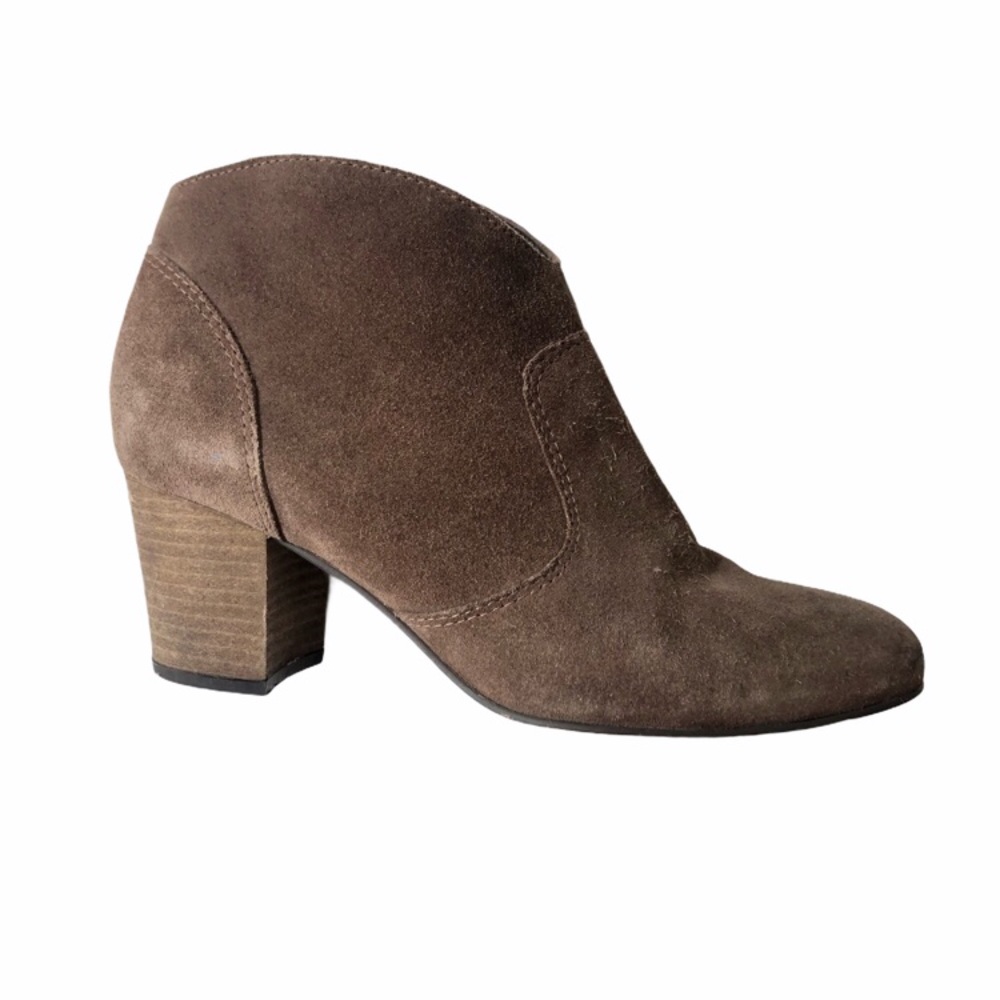 Steve Madden Harlee brown leather casual booties